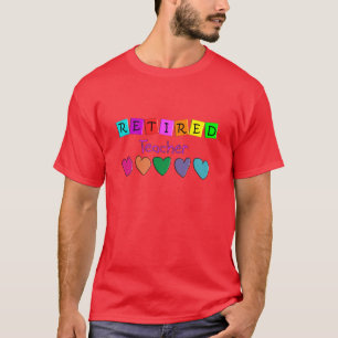 Geldt voor gepensioneerde leraren t-shirt