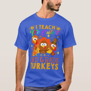 Geldt voor het testen van de driedaagse kalkoenen t-shirt