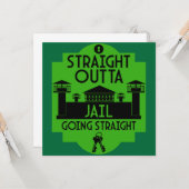 Geldt vrijlating gevangenisstraf in de gevangenis kaart (Voorkant / Achterkant in situ)