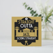 Geldt vrijlating gevangenisstraf in de gevangenis kaart (Staand voorkant)