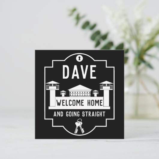 Geldt vrijlating gevangenisstraf in de gevangenis kaart (Staand voorkant)