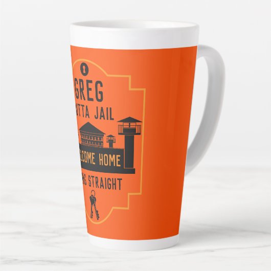 Geldt vrijlating gevangenisstraf in de gevangenis latte mok (Rechterhoek)