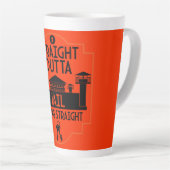 Geldt vrijlating gevangenisstraf in de gevangenis latte mok (Rechterhoek)