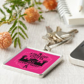 Geldt vrijlating gevangenisstraf in de gevangenis sleutelhanger (Zijkant)