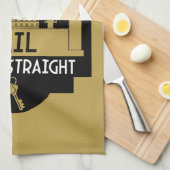 Geldt vrijlating gevangenisstraf in de gevangenis theedoek (Quarter Fold)