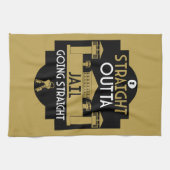 Geldt vrijlating gevangenisstraf in de gevangenis theedoek (Horizontaal)