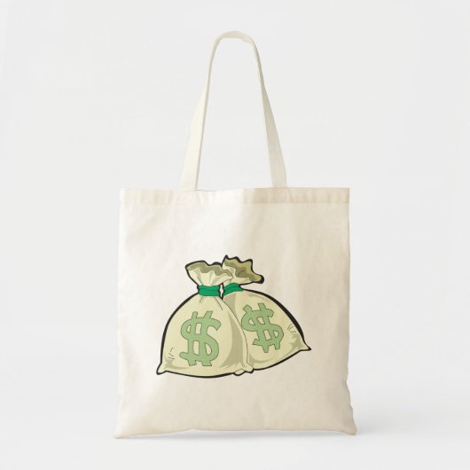 Geldtassen Canvas tas (Voorkant)