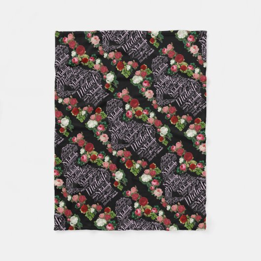 Geldt's voor thuisgebruik, Midwifery, verloskundig Fleece Deken (Voorkant)