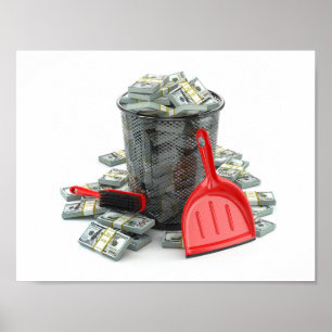 geldverspilling poster