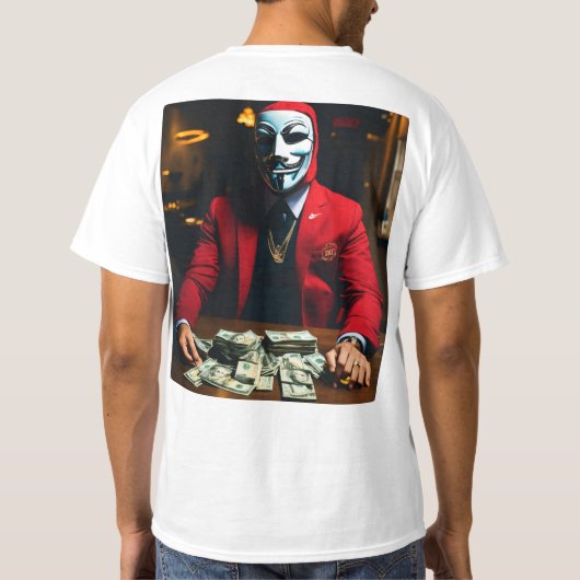 Geldvuist T-shirt (Achterkant)