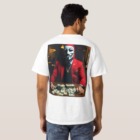 Geldvuist T-shirt (Achterkant volledig)