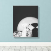Geldzak Canvas Afdruk (Insitu (Houten vloer))