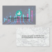 geldzak | Fin Tech | Diagrammen Visitekaartje (Voorkant / Achterkant)