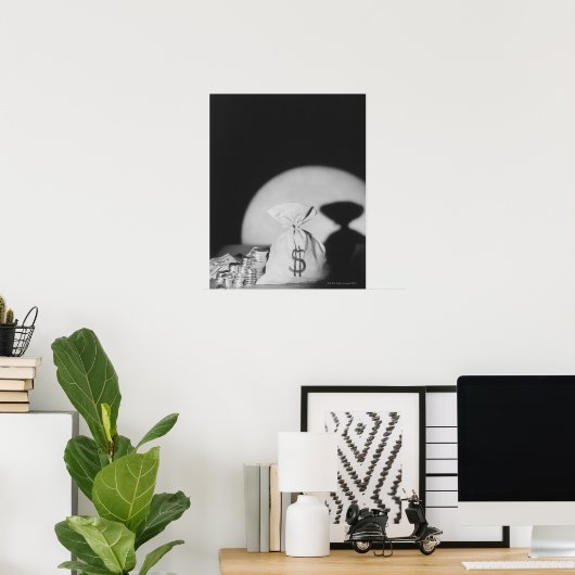 Geldzak Poster (Thuiskantoor)