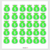 Geldzak Stickers (Vel)