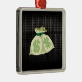 Geldzakken; robuust metalen ornament (Rechts)