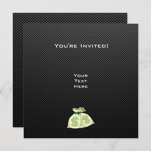 Geldzakken; Slank Kaart (Voorkant / Achterkant)