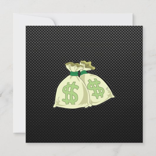 Geldzakken; Slank Kaart (Achterkant)