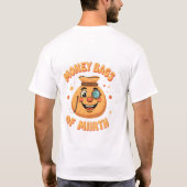 "Geldzakken van vrolijkheid." T-shirt (Achterkant)