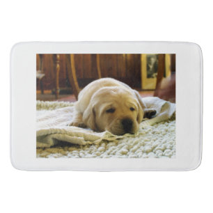 gele 2-labpuppy badmat