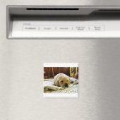 gele 2-labpuppy magneet (Insitu (Vaatwasser))