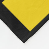 Gele a' op rood voor Alvin kostuum Halloween en f Fleece Deken (Hoek)