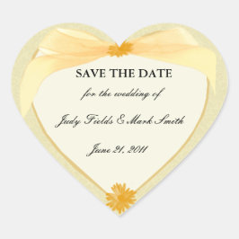 Gele aanjager sparen de Stickers van de Datum