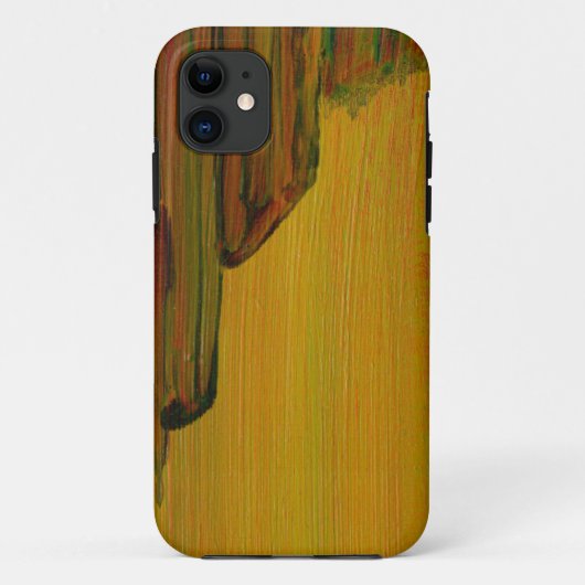 Gele Abstract - Pier Case-Mate iPhone Case (Achterkant)