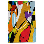 Gele abstracte cadeautas (Voorkant)