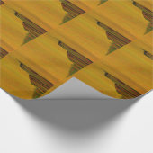 Gele Abstracte cadeauverpakking Cadeaupapier (Hoek)