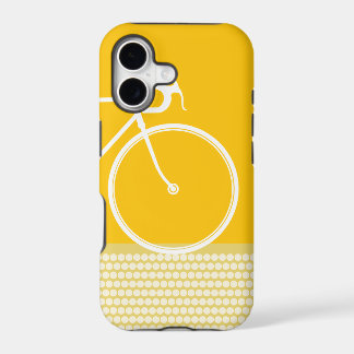 gele Abstracte Fiets iPhone 5 Hoes