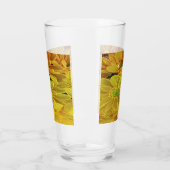 Gele Abstracte madeliefjes Glas (Links)