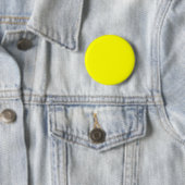 Gele achtergrond ronde button 5,7 cm (In situ)
