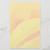 gele achtergrond. waterverf op papier (Voorkant)