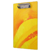 gele achtergrond. waterverf op papier klembord (Links)