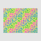 Gele achterkant luipaard tissuepapier (Voorkant)