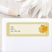 Gele Adresetiketten Etiket (Insitu)