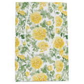 Gele Afrikoen Bloemen Bruiloft Medium Cadeauzakje (Voorkant)