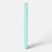 Gele Albino Balpython Turquoise Rozen Samsung Galaxy Hoesje (Linkerkant)