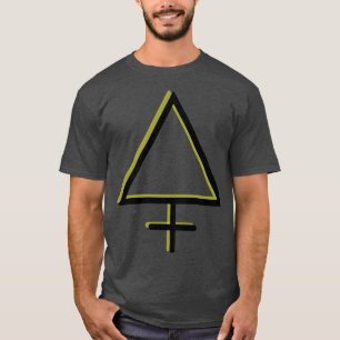 Gele alchemie t-shirt