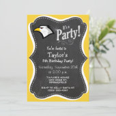 gele amber kale adelaar kaart (Staand voorkant)