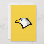 gele amber kale adelaar kaart (Achterkant)