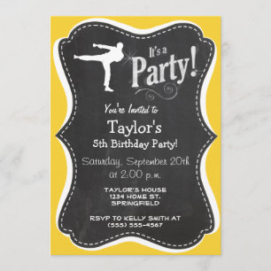 Gele Amber Martial Arts Kaart