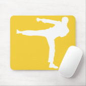 Gele Amber Martial Arts Muismat (Met muis)