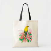 Gele Amerikaanse goudvink Washington State Bird Tote Bag (Voorkant)