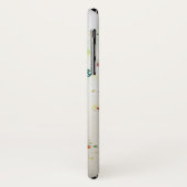 Gele ananas fruit Beachy Tropische Vibes Case-Mate iPhone Case (Achterkant/links)