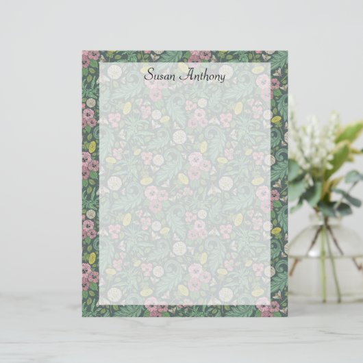  gele andelions Roze Roze gezicht papier (Staand voorkant)