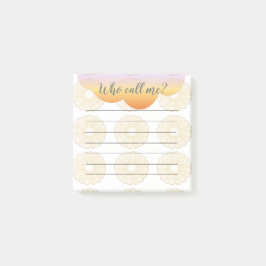 Gele Anemone die me post-it notities noemt Post-it® Notes