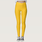 Gele ankers leggings (Voorkant)