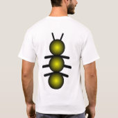 Gele Ant Pfft T-shirt (Achterkant)
